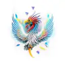 ave fenix tattoo design idea