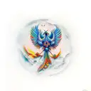 ave fenix tattoo design idea