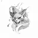 Combine elements from Bleach and music tattoo design idea