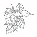 raspberry  tattoo design idea