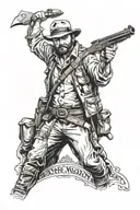 arthur morgan tattoo design idea