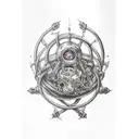 homunculi from an all-metal alchemist tattoo design idea