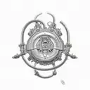 homunculi from an all-metal alchemist tattoo design idea