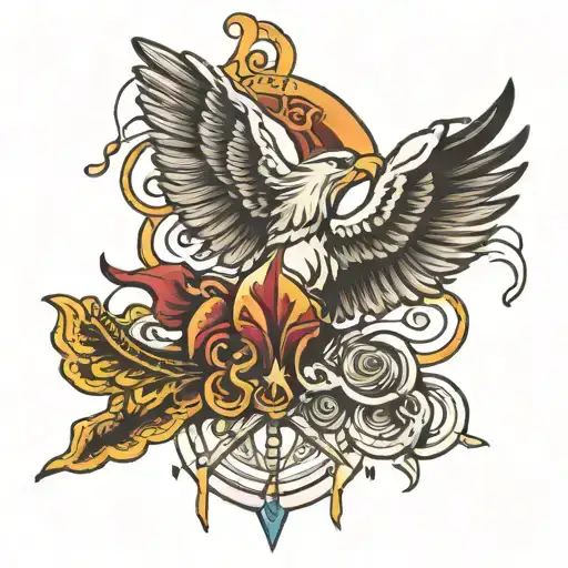 ascension tattoo design idea