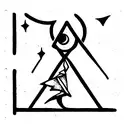 tarot witch magic tattoo design idea