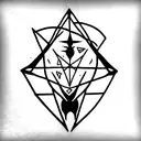 tarot witch magic tattoo design idea