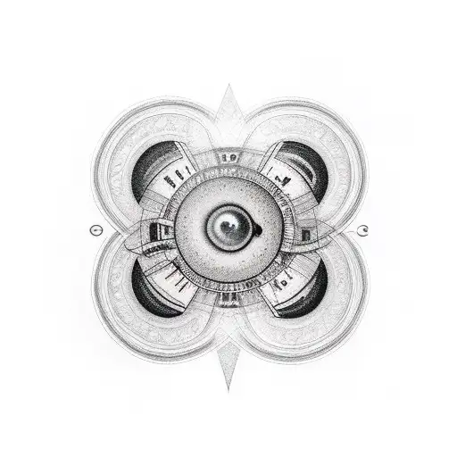 saturn tattoo design idea