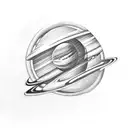 saturn tattoo design idea