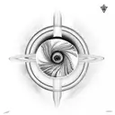 saturn tattoo design idea