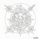 everything passes tattoo design idea