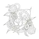 everything passes tattoo design idea