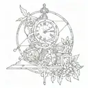 everything passes tattoo design idea