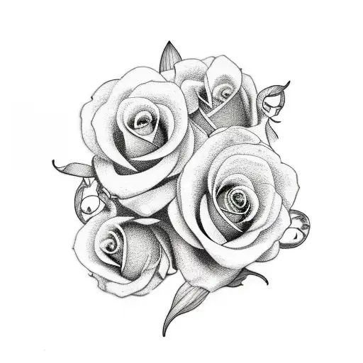 The name jasmine with flowers tattoo design idea