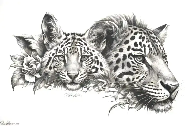 child date of birth tattoo design idea