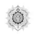 chakras tattoo design idea