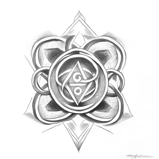 Triskele  tattoo design idea