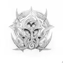 Triskele  tattoo design idea