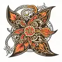 ichthus tattoo design idea