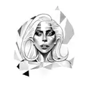 lady gaga tattoo design idea
