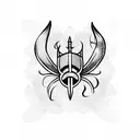 hollow knight tattoo design idea