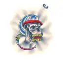 twisted tea tattoo design idea