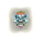 twisted tea tattoo design idea