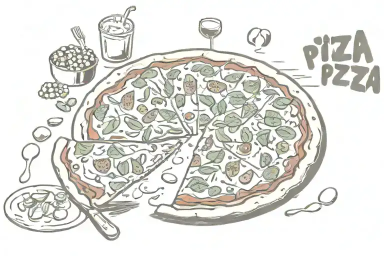 Pizza Chicago May 26th. love dating tattoo design idea