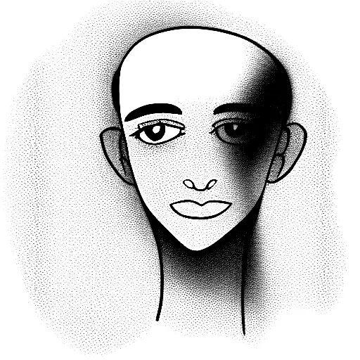 Depersonalization disorder, like when I look in the mirror I don't recognize myself. I don't know who the real me is tattoo design idea