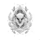 alphabets onella tattoo design idea