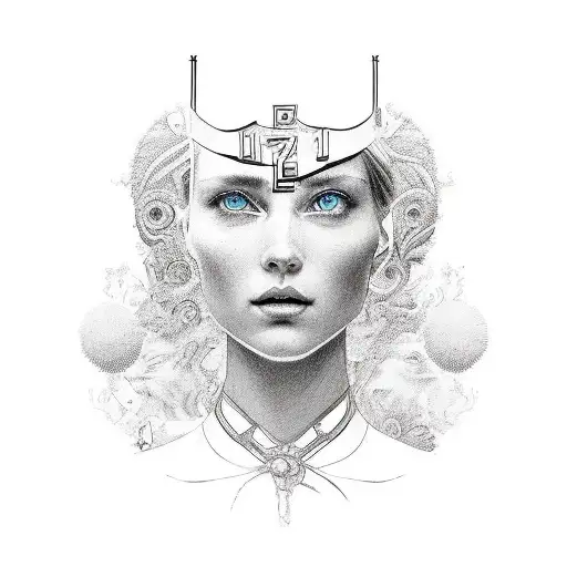 19th November 2021 in Roman numerals with liana vibes growing from the numbers tattoo design idea