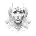 19th November 2021 in Roman numerals with liana vibes growing from the numbers tattoo design idea