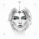 19th November 2021 in Roman numerals with liana vibes growing from the numbers tattoo design idea