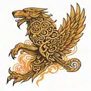 Create an upper back tattoo inspired by John Wick's back tattoo from the shower scene. The design should feature the Lat tattoo design idea