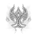  viper with flawer tattoo design idea