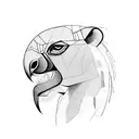 A geometric design incorporating various Brazilian animals like jaguars, macaws, and capybaras, representing the client's favorite things tattoo design idea