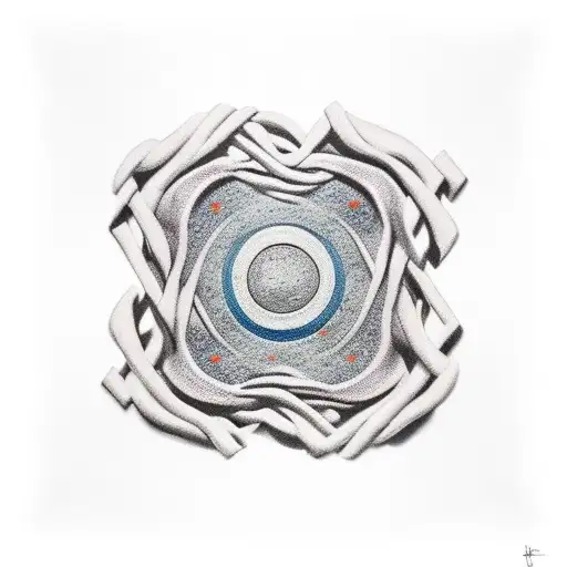 Symbol for I surrender tattoo design idea