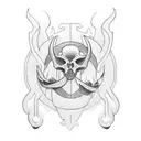 Symbol for I surrender tattoo design idea