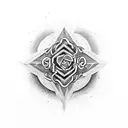 Symbol for I surrender tattoo design idea