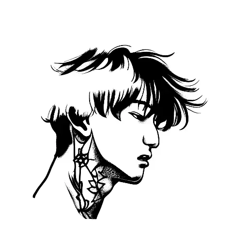 Jungkook tattoo design idea