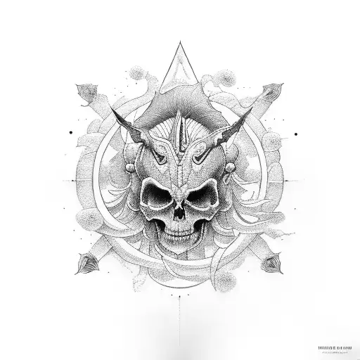 All the gods all the heavens all the hells are within you tattoo design idea