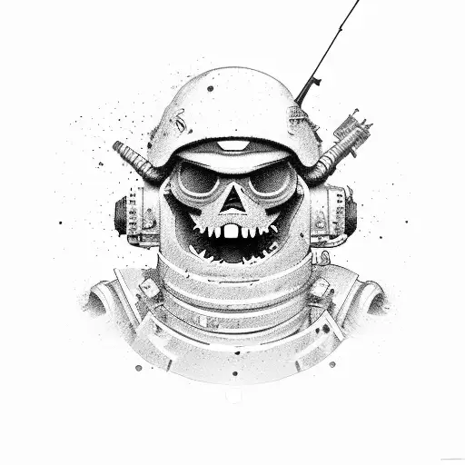sapper,mines,explosions,war,smile tattoo design idea