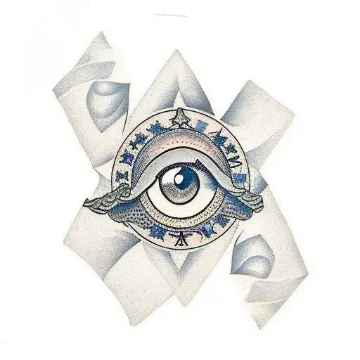 Mason Eye tattoo design idea