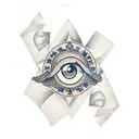 Mason Eye tattoo design idea