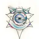 Mason Eye tattoo design idea