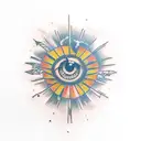 Mason Eye tattoo design idea