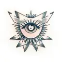 Mason Eye tattoo design idea