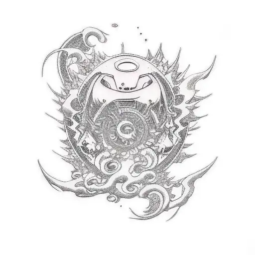 minato namikaze sealing jutsu tattoo design idea