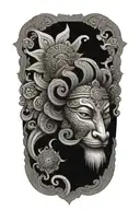 Tibetan tattoo design idea