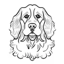 cocker spaniel  tattoo design idea