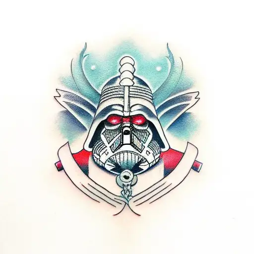 Sith viking tattoo design idea